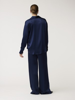 Blouse Shirt Louise Midnight Blue from The Blind Spot