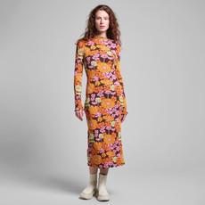 Jurk Rib Dress Lofta Flower Power Multi Color via The Blind Spot