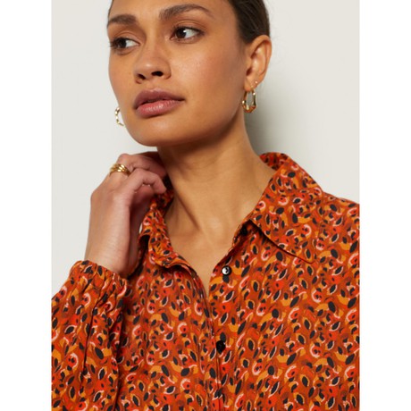 Blouse Dina Rusty Orange from The Blind Spot