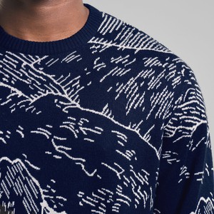 Sweater Mora Mountain Horizon Navy from The Blind Spot