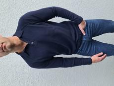 Sweater Navy Austin via The Blind Spot