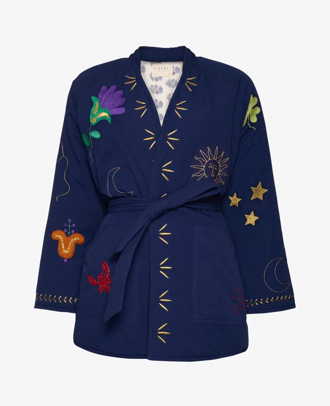 Lala Organic Cotton Jacket Navy from The Blind Spot