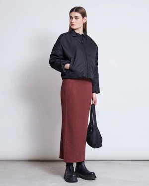 Midi Rok Ebba Intense Rust from The Blind Spot