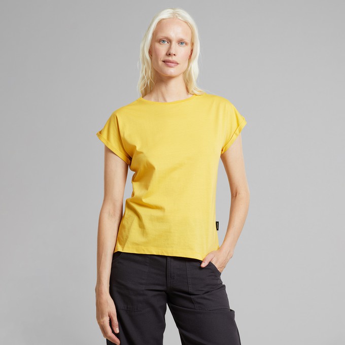 T-shirt Visby Base Misty Yellow from The Blind Spot