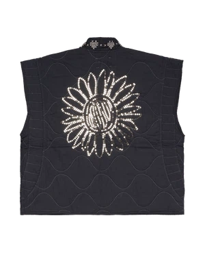 Sissel Edelbo Vest Calista Asphalt from The Blind Spot