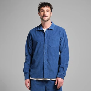 Shirt Varberg Corduroy True Blue from The Blind Spot