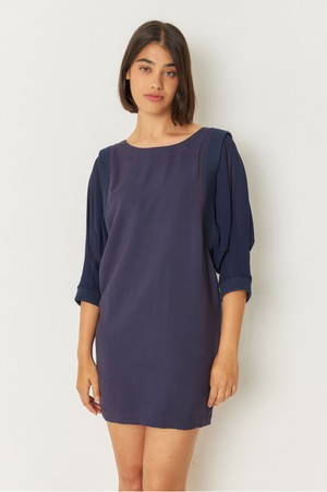 Jurk Adaie Navy Violet from The Blind Spot