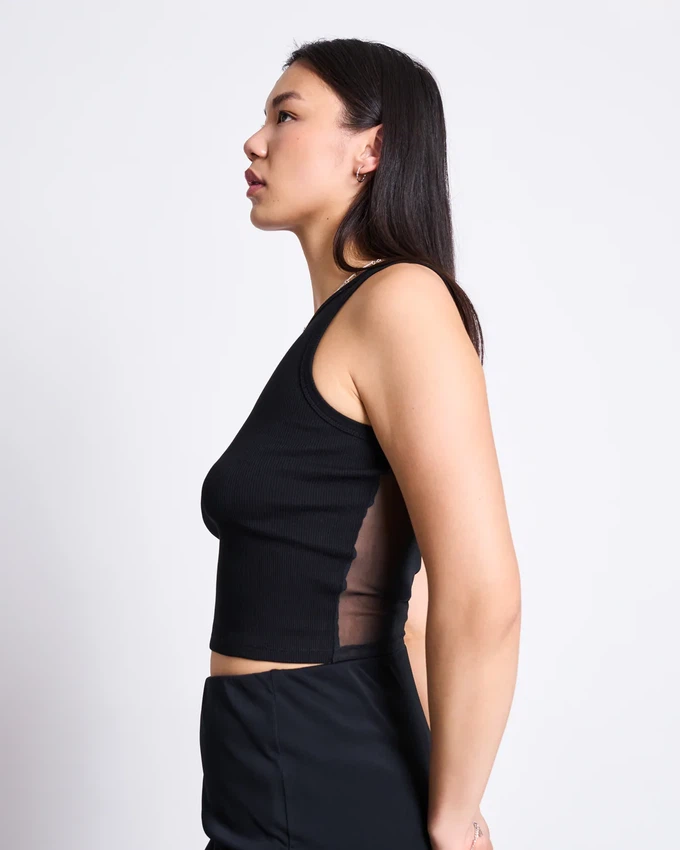 Tank Top Holmen Black Transparent from The Blind Spot