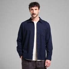 Shirt Rute Flannel Base Navy via The Blind Spot