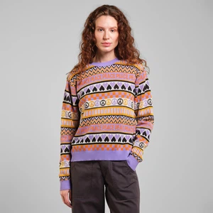 Sweater Arendal Peace Purple from The Blind Spot