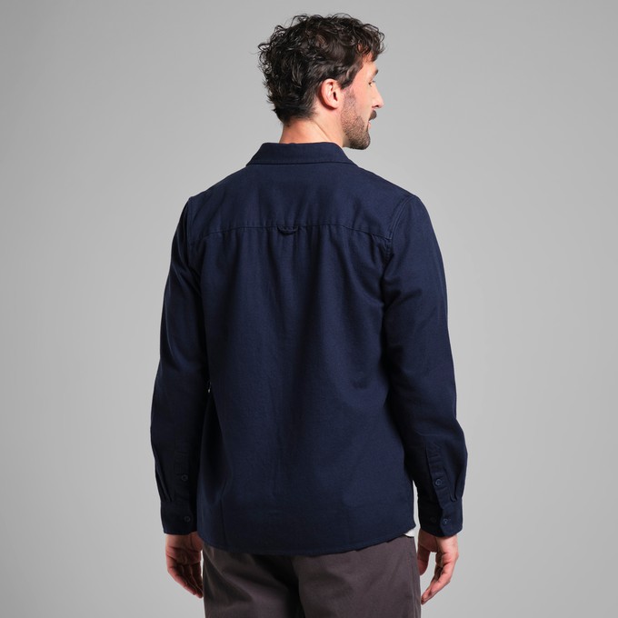 Shirt Rute Flannel Base Navy from The Blind Spot