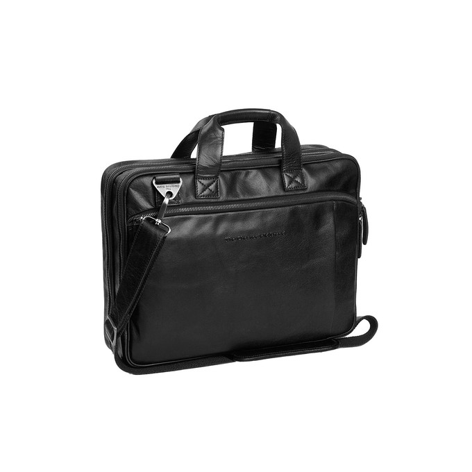 Leather Laptop Bag Black Manuel - The Chesterfield Brand from The Chesterfield Brand