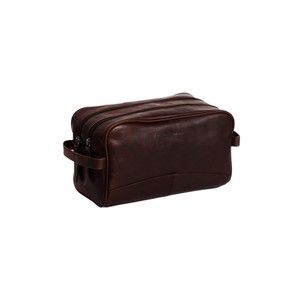 Leather Toiletry Bag Brown Stacey - The Chesterfield Brand from The Chesterfield Brand