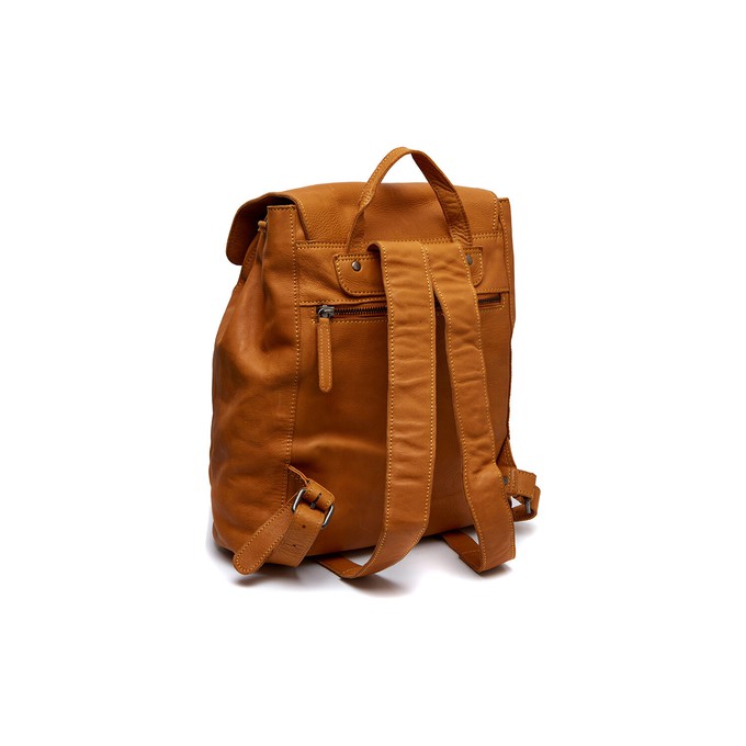 Leather Backpack Ocher Yellow Mick - The Chesterfield Brand from The Chesterfield Brand