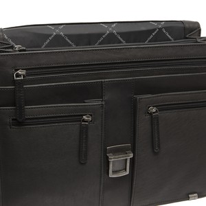 Leather Briefcase Black Stuttgart - The Chesterfield Brand from The Chesterfield Brand