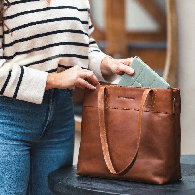 Leather Shopper Cognac Nola - The Chesterfield Brand from The Chesterfield Brand