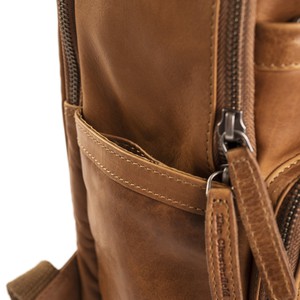 Leather Backpack Cognac Austin - The Chesterfield Brand from The Chesterfield Brand