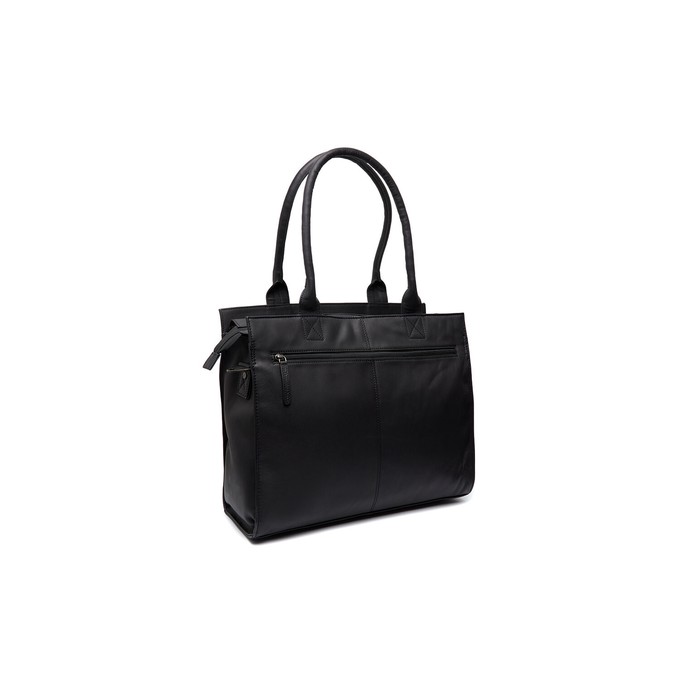 Leather Shopper/Diaper bag Black Elody - The Chesterfield Brand from The Chesterfield Brand