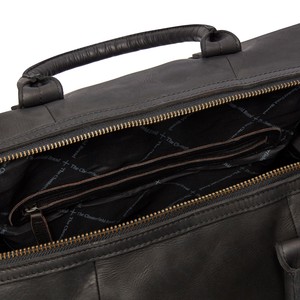 Leather Weekend Bag Black Portsmouth - The Chesterfield Brand from The Chesterfield Brand