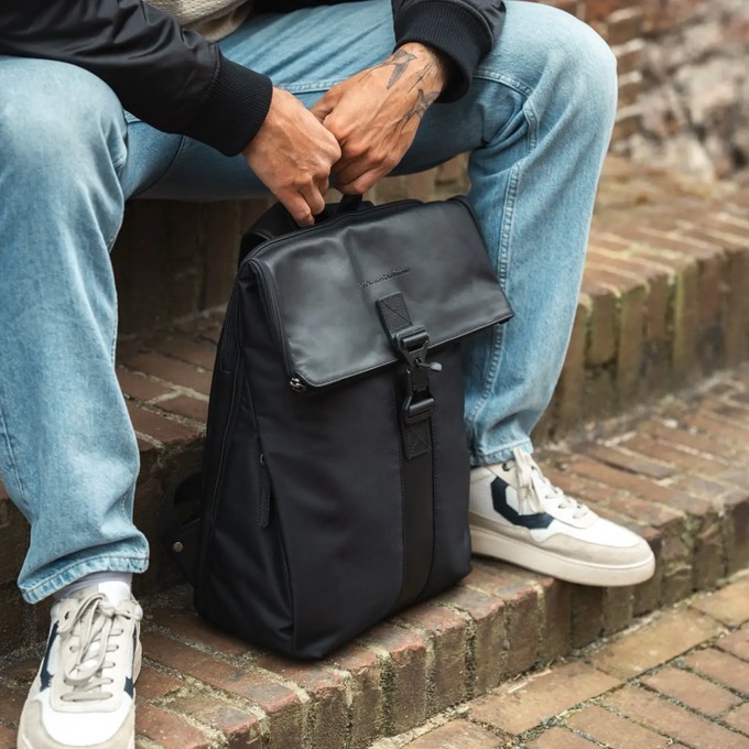 Leather Backpack Black Trondheim - The Chesterfield Brand from The Chesterfield Brand