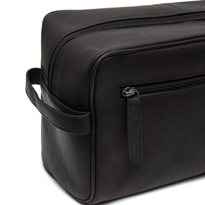 Leather Toiletry Bag Black Cyprus - The Chesterfield Brand from The Chesterfield Brand