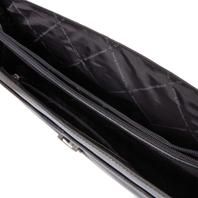 Leather Laptop Bag Black Oxford - The Chesterfield Brand from The Chesterfield Brand