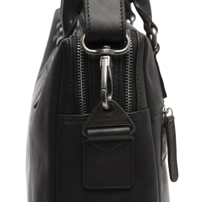 Leather Laptop Bag Black Santiago - The Chesterfield Brand from The Chesterfield Brand