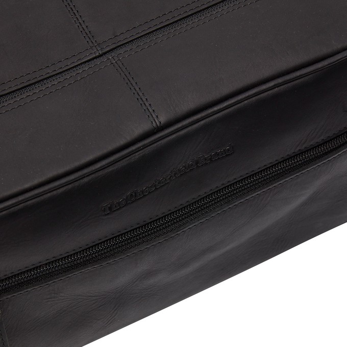 Leather Toiletry Bag Black Cyprus - The Chesterfield Brand from The Chesterfield Brand