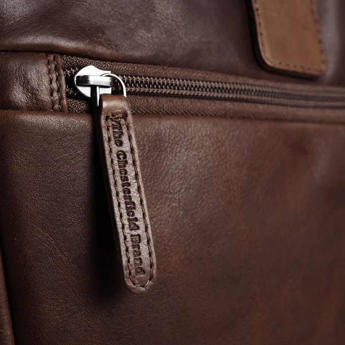 Leather Laptop Bag Brown Seth - The Chesterfield Brand from The Chesterfield Brand