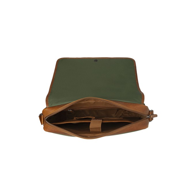 Leather Laptop Bag Olijfgroen Falun - The Chesterfield Brand from The Chesterfield Brand