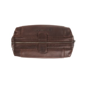 Leather Toiletry Bag Brown Vince - The Chesterfield Brand from The Chesterfield Brand