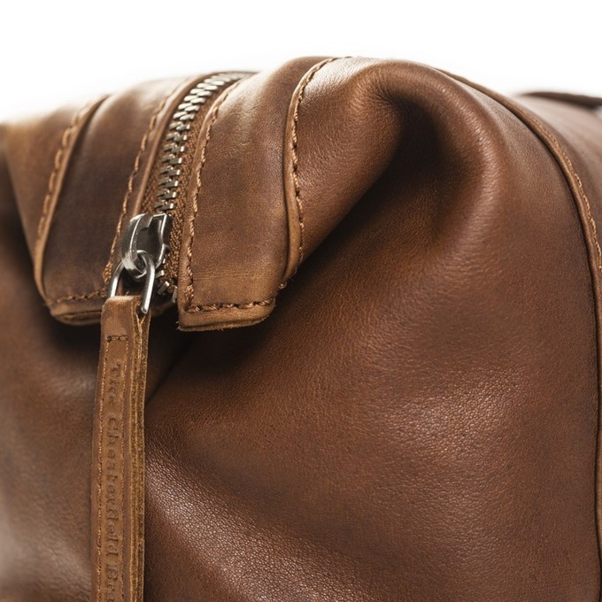 Leather Toiletry Bag Cognac Vince - The Chesterfield Brand from The Chesterfield Brand