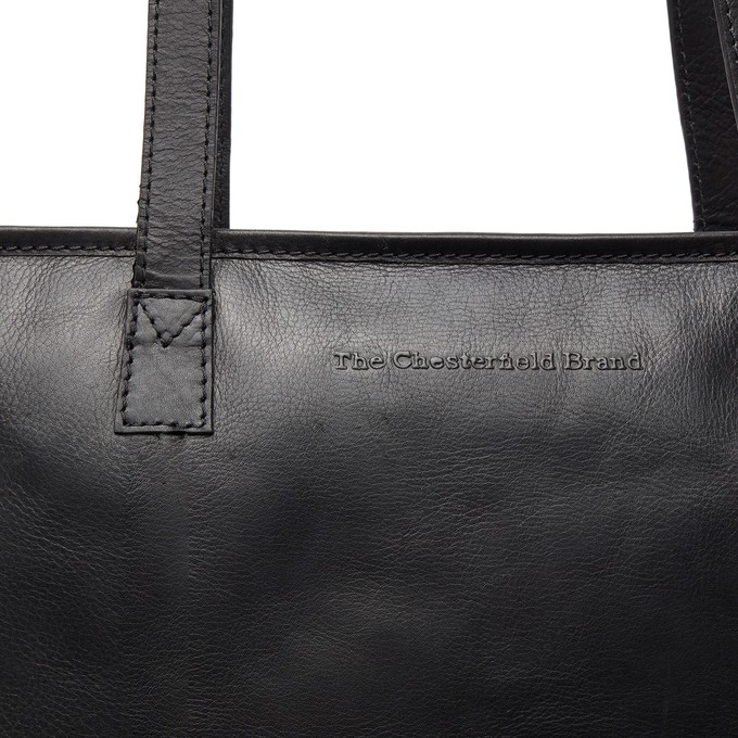 Leather Shopper Black Pisa - The Chesterfield Brand from The Chesterfield Brand