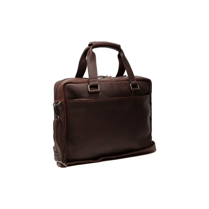 Leather Laptop Bag Brown Manhattan - The Chesterfield Brand from The Chesterfield Brand