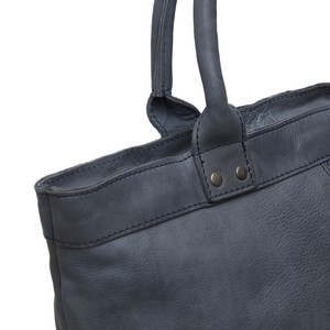 Leather Shopper Navy Ontario - The Chesterfield Brand from The Chesterfield Brand