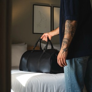 Leather Weekender Black Tornio - The Chesterfield Brand from The Chesterfield Brand