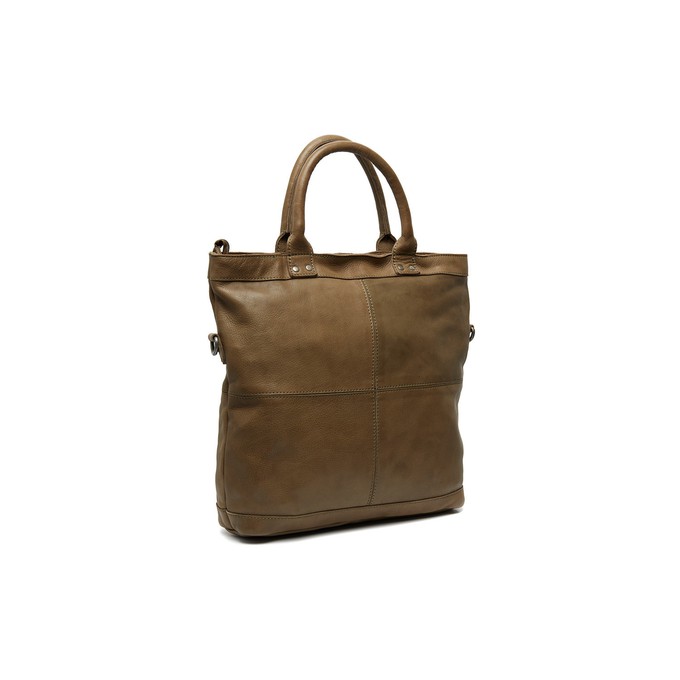 Leather Shopper Olive Green Ontario - The Chesterfield Brand from The Chesterfield Brand