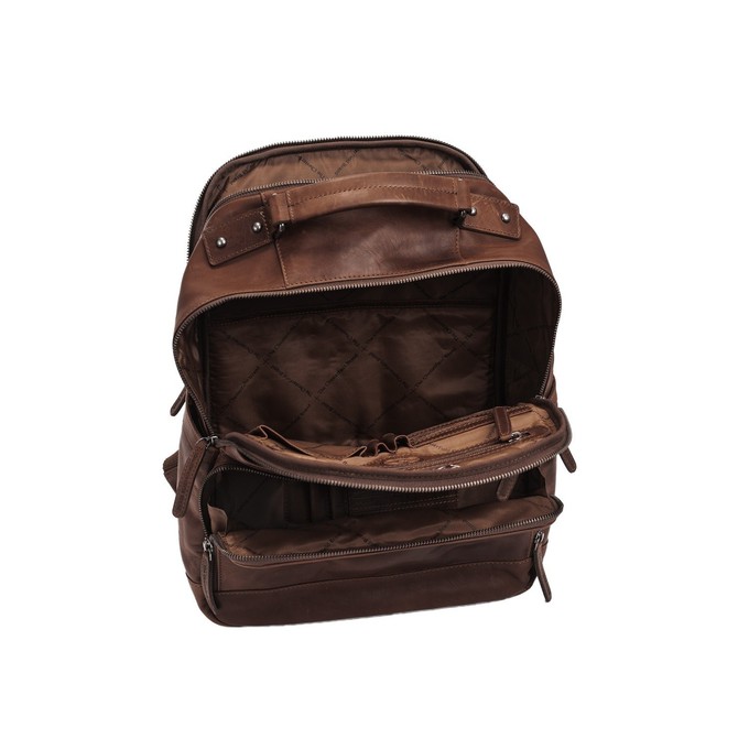 Leather Backpack Brown Austin - The Chesterfield Brand from The Chesterfield Brand