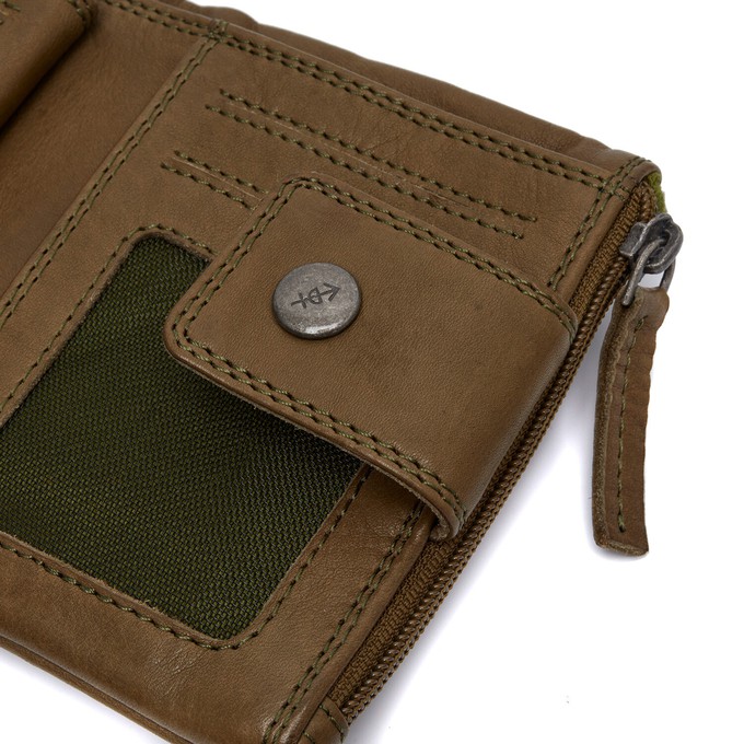 Leather Wallet Olive Green Mavona - The Chesterfield Brand from The Chesterfield Brand