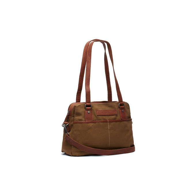 Canvas Shoulder bag Olive Green Millora - The Chesterfield Brand from The Chesterfield Brand