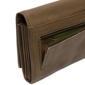 Leather Wallet Olive Green Avola - The Chesterfield Brand from The Chesterfield Brand