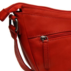 Leather Shoulder bag Red Clarita - The Chesterfield Brand from The Chesterfield Brand