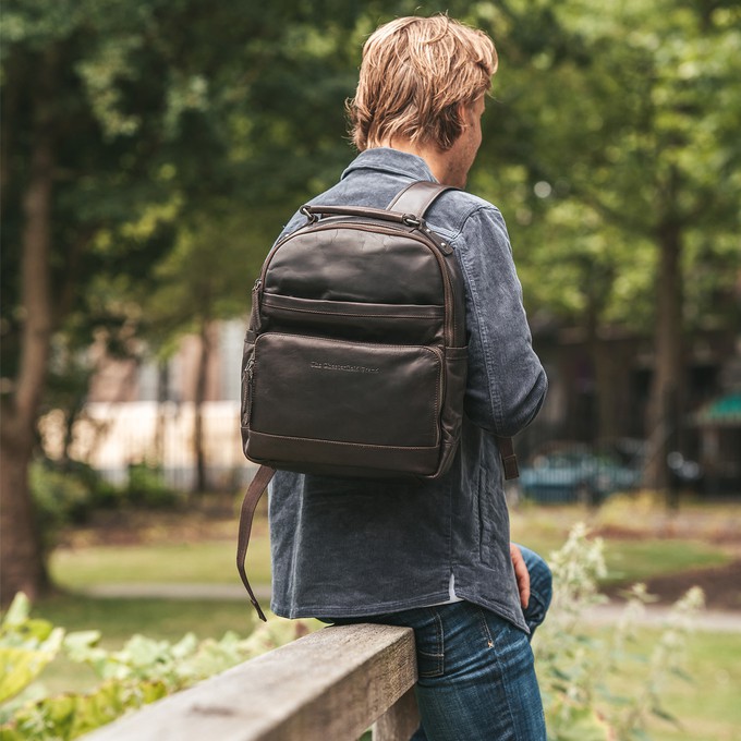 Leather Backpack Brown Austin - The Chesterfield Brand from The Chesterfield Brand