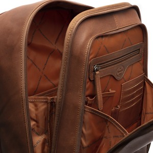 Leather Backpack Cognac Detroit - The Chesterfield Brand from The Chesterfield Brand