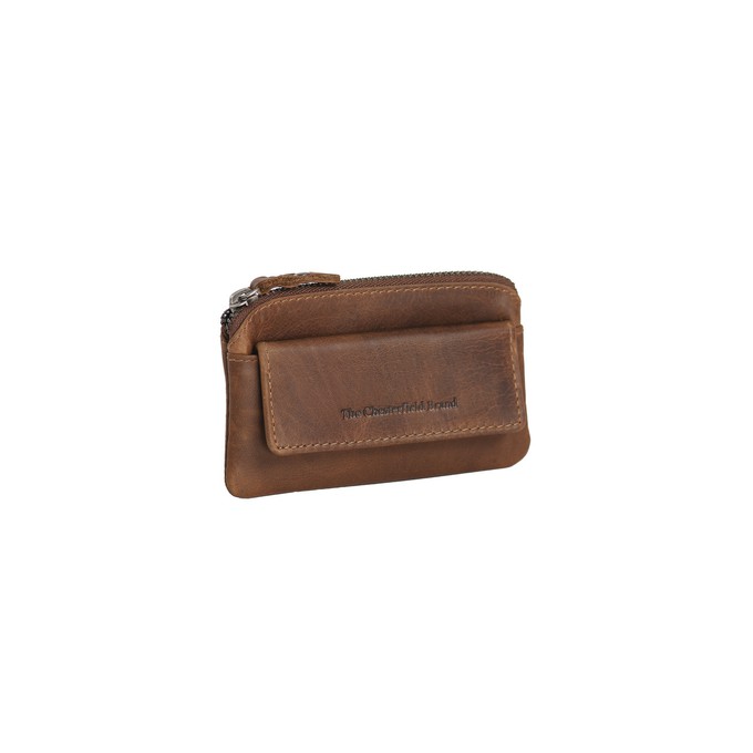 Leather Key Pouch Cognac Oliver - The Chesterfield Brand from The Chesterfield Brand