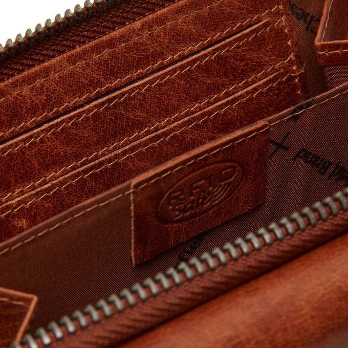 Leather Wallet Cognac Rhodos - The Chesterfield Brand from The Chesterfield Brand