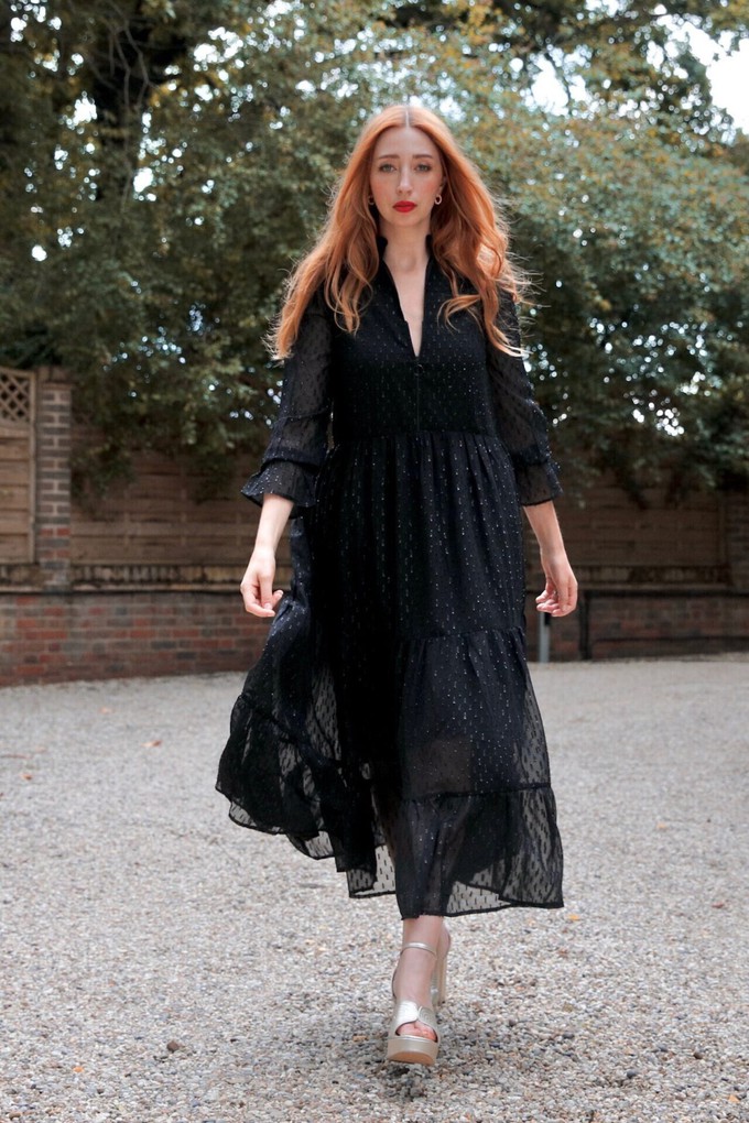 Petra Maxi Dress | Black from Tilbea London