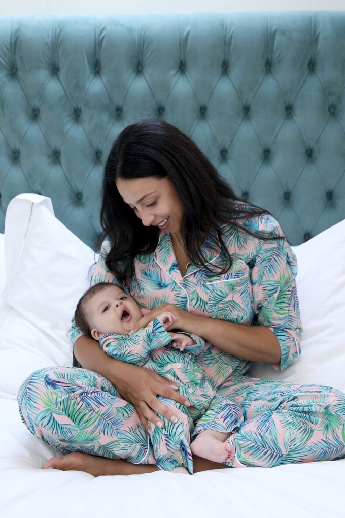 Palm Print Children’s Pyjamas from Tilbea London