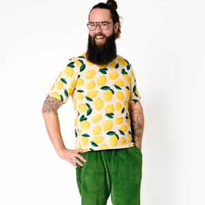 Lemon Organic Cotton T-Shirt from TIZZ & TONIC