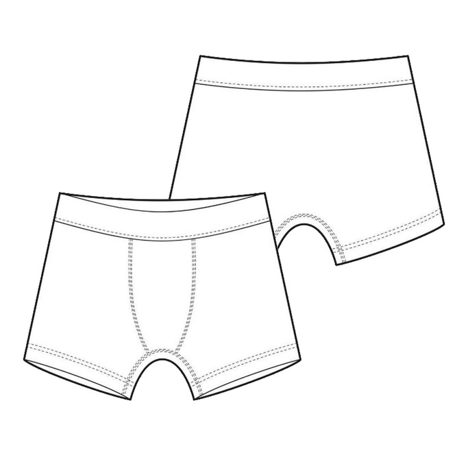 Lemon Organic Cotton Boxer Brief from TIZZ & TONIC